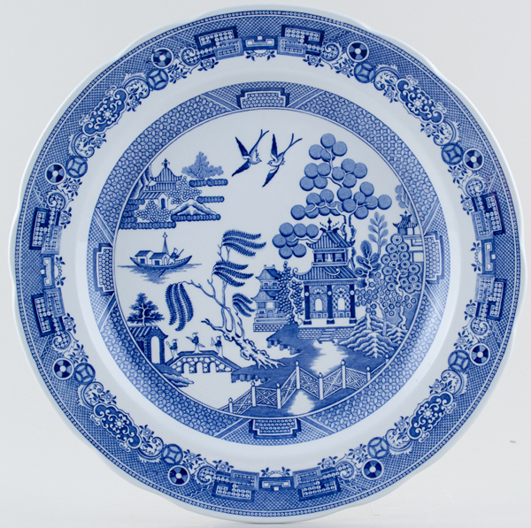 Plate Willow c1990s